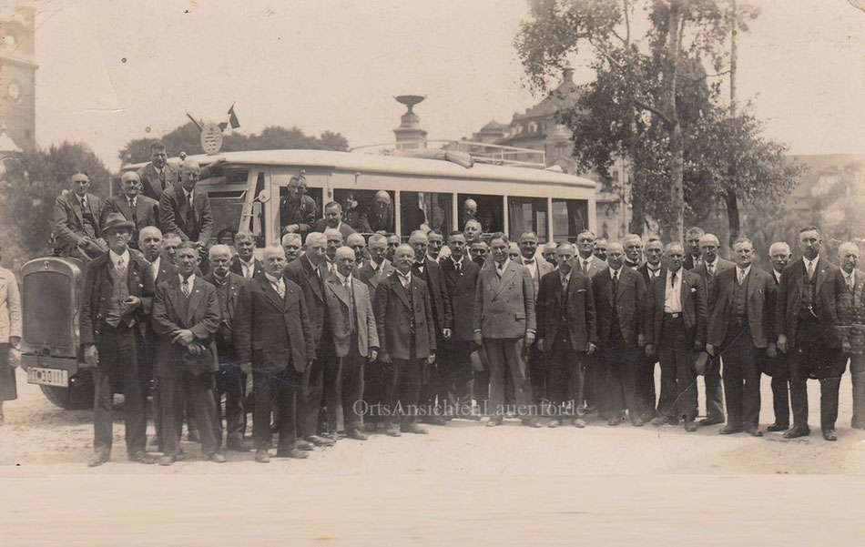 1931 - Betriebsausflug nach München