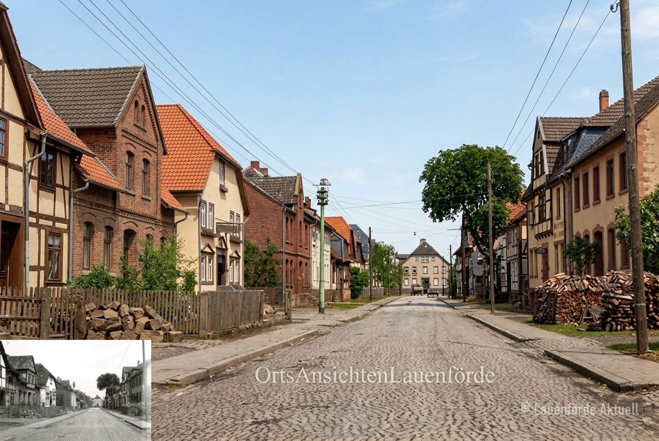 Lange Strasse in den 1930er Jahren