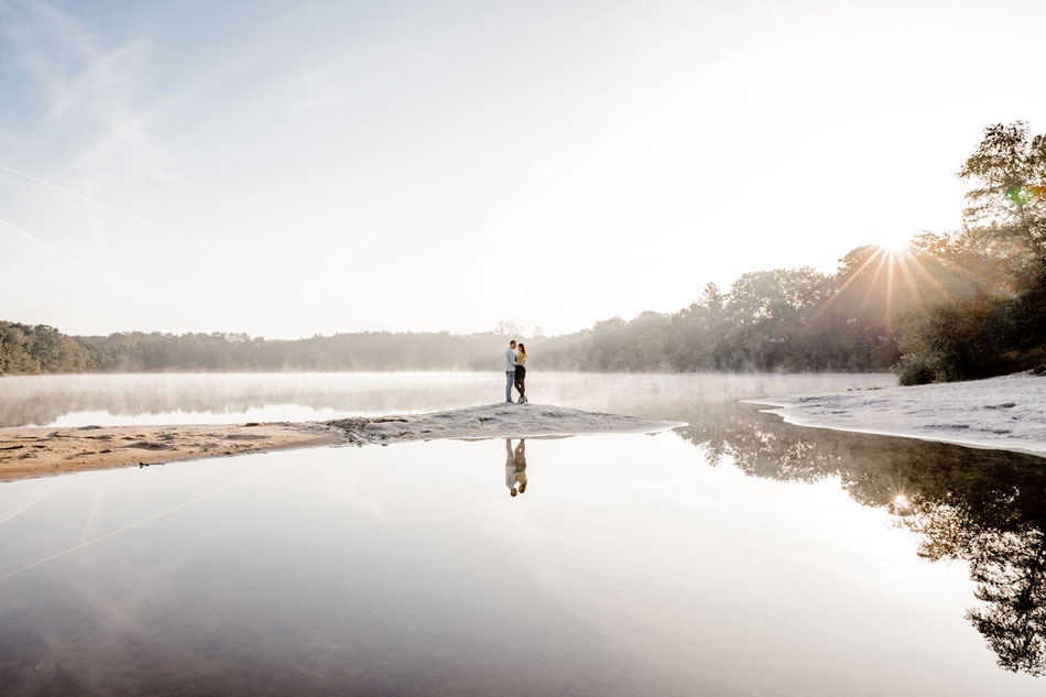 Fotoshooting am See