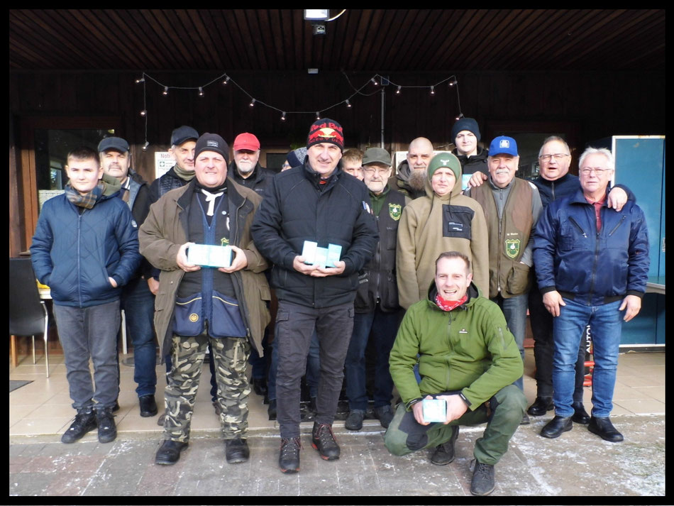 Teilnehmer am Neujahrsschießen des Bellinger Schützenverein e.V. am 03.01.2026