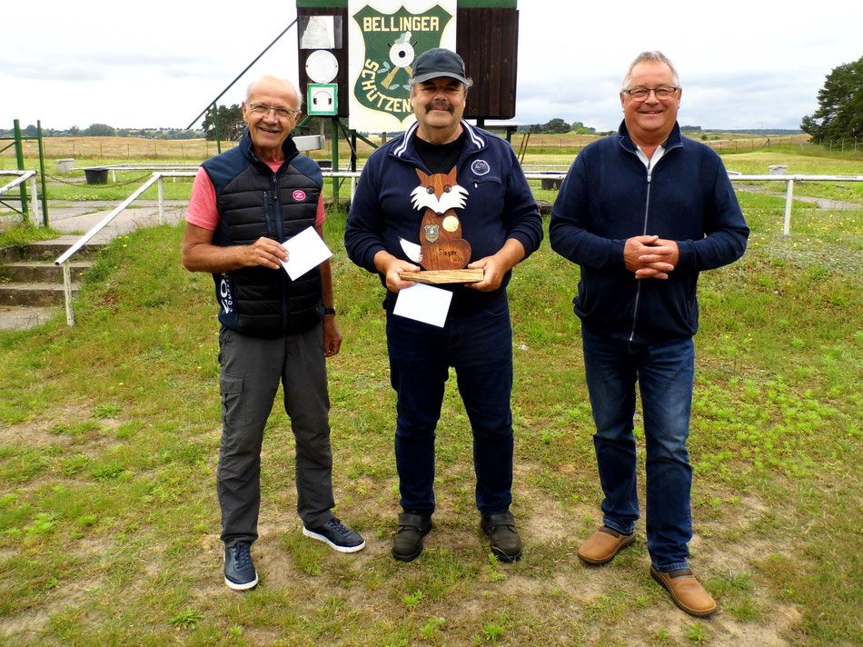 Gewinner vom 8. Fuchsschießen des Bellinger Schützenverein e.V. am 22.06.2024