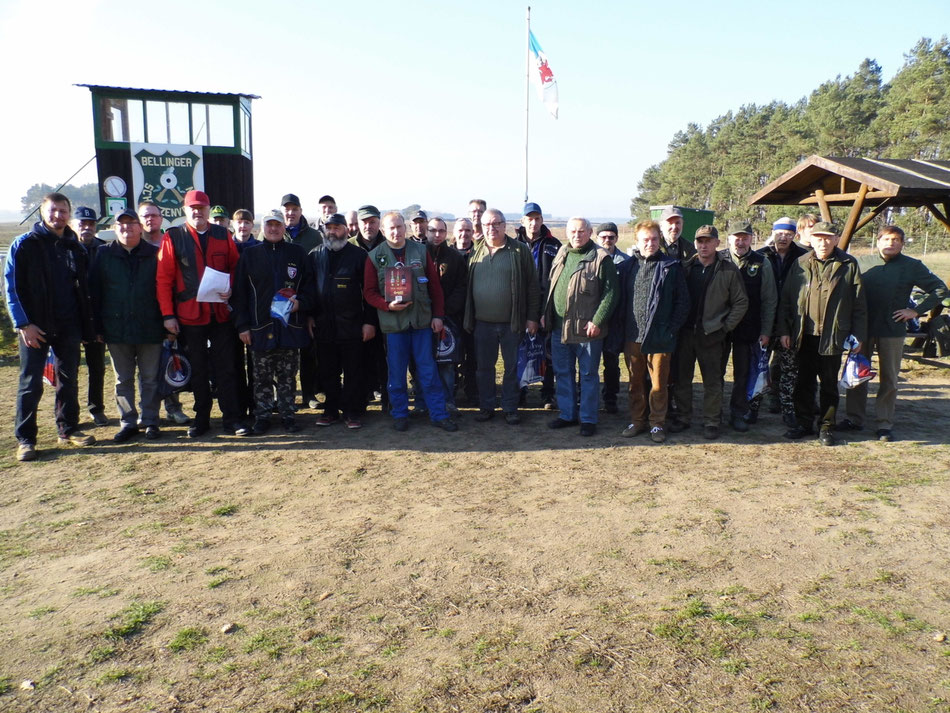 Teilnehmer des 18. Gänseschießen 2018 beim Bellinger Schützenverein e.V.