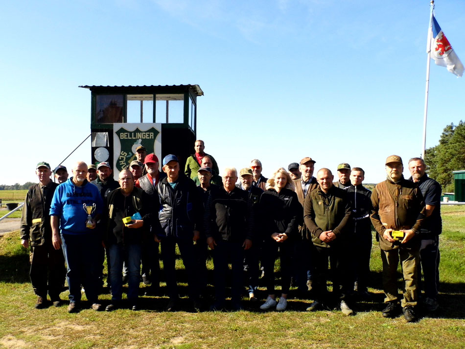 Teilnehmer des 10. Bellinger Rollhasen Pokal am 27.09.2025