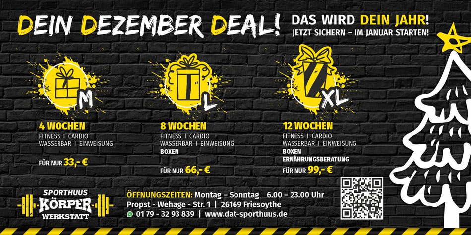 Fitness DZEMEBER DEAL 2025