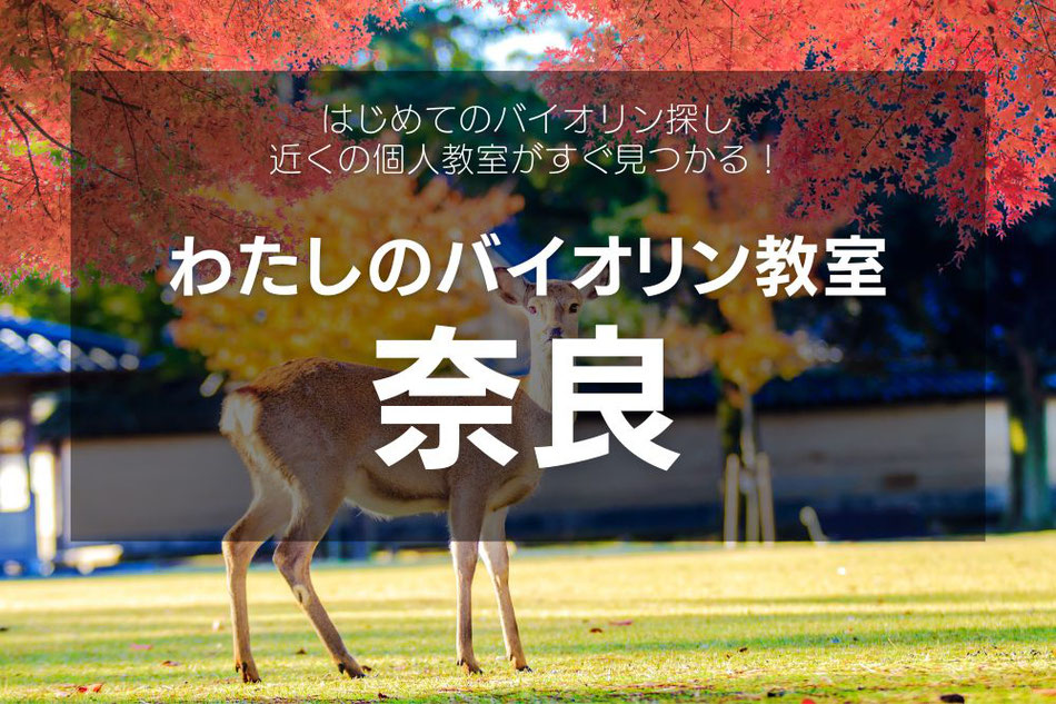 奈良のバイオリン教室一覧