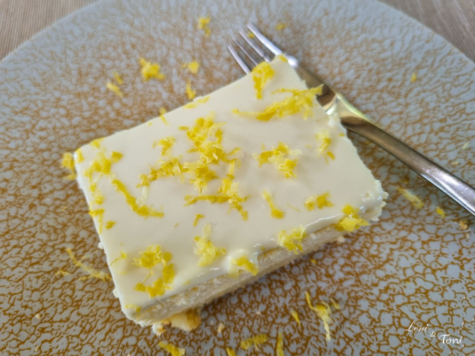 Italienischer Lemon-Cheesecake - ein frisches Stück Urlaub für zu Hause