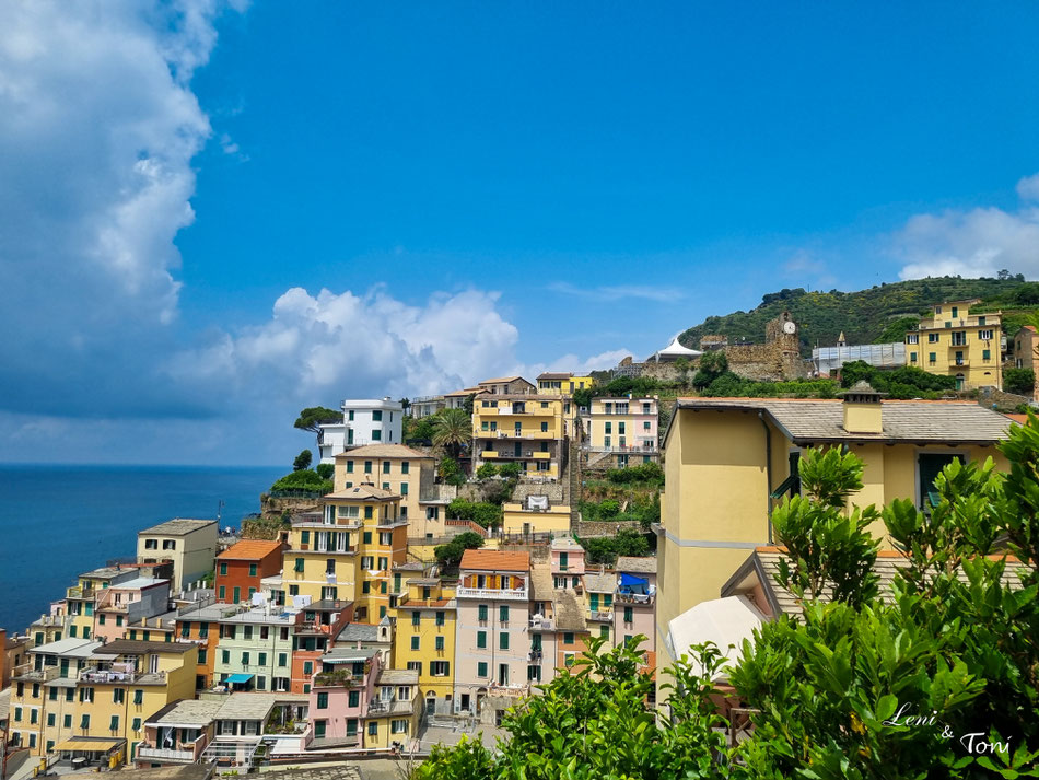 Das östlichste Dorf der Cinque Terre: Riomaggiore