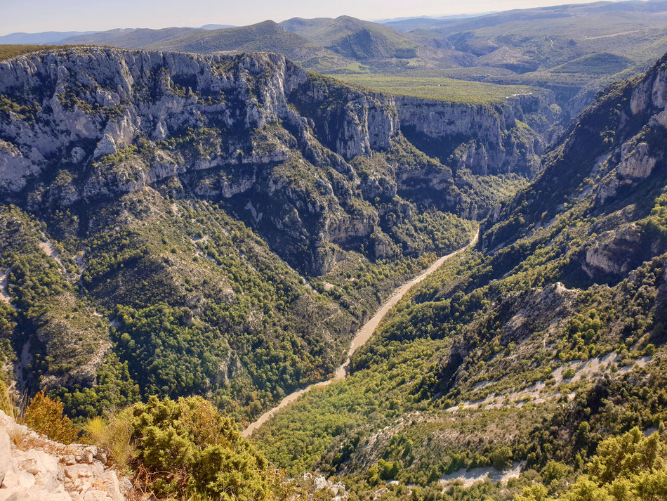 mit dem Wohnmobil nach Südfrankreich Provence Verdonschlucht mit dem Wohnmobil