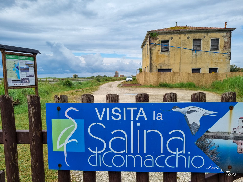 Die Saline von Comacchio ist der ideale Ort, um Vögel im Podelta zu beobachten