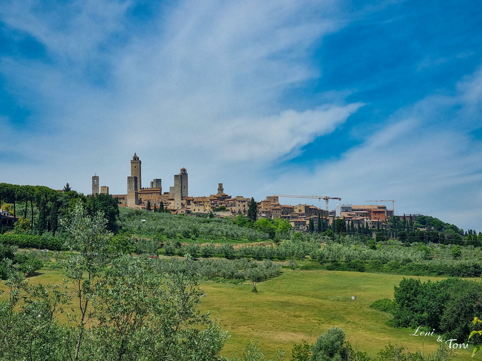 San Gimignano - das Manhattan des Mittelalters - gehört zum Pflichtprogramm eines Toskanaurlaubs