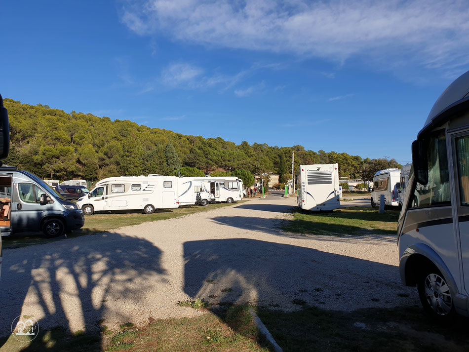 Mont Ventoux Bedoin Wohnmobil Stellplatz Leni und Toni in der Provence