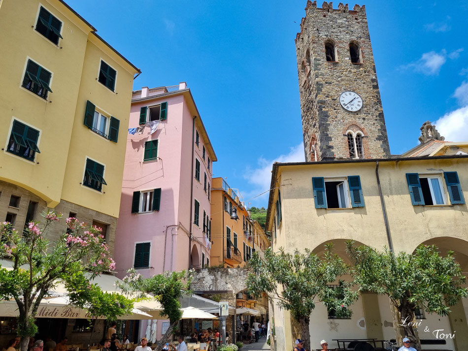 Der größte Ort der Cinque Terre ist Monterosso al Mare