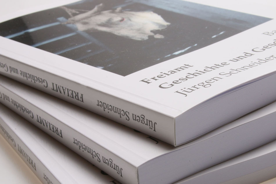 Paperback-Einband mit Klebebindung 