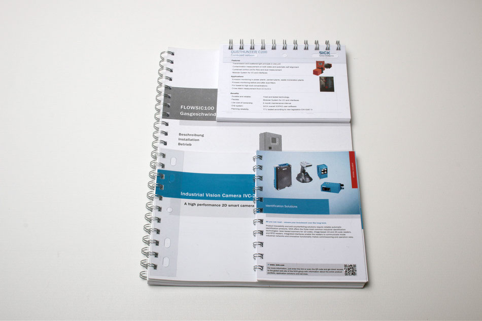 Spiralbindung mit Soft-Cover