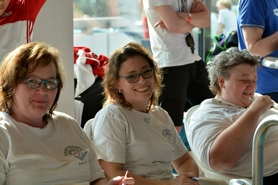 v. l. n. r.: Unsere Kampfrichter Silke Semmler, Manuela Bleuel und Ulrike Link / Bild: Conny Tröster