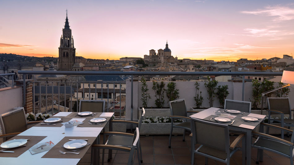 Panorámica desde la terraza del Hotel Carlos V