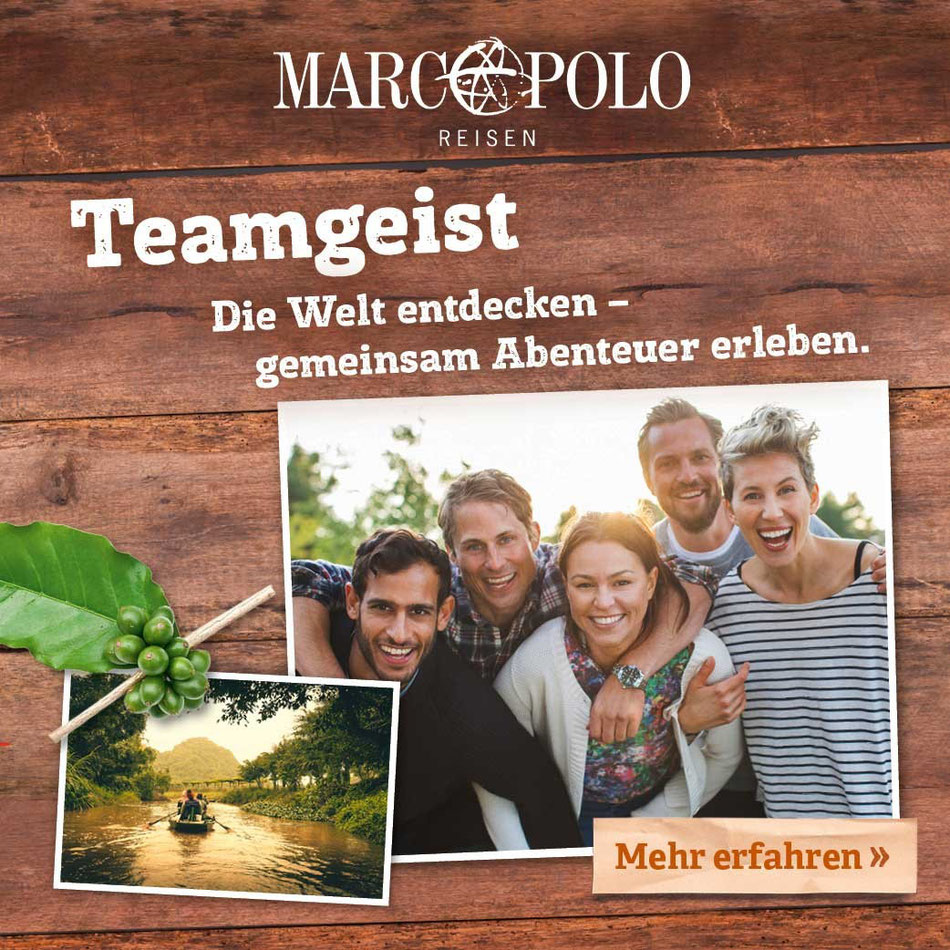 Marco Polo Rundreisen & Studienreisen mit Marco Polo young Line für junge Leute Italien, Spanien, Malta, Karibik, Asien und Südamerika 2025-2026