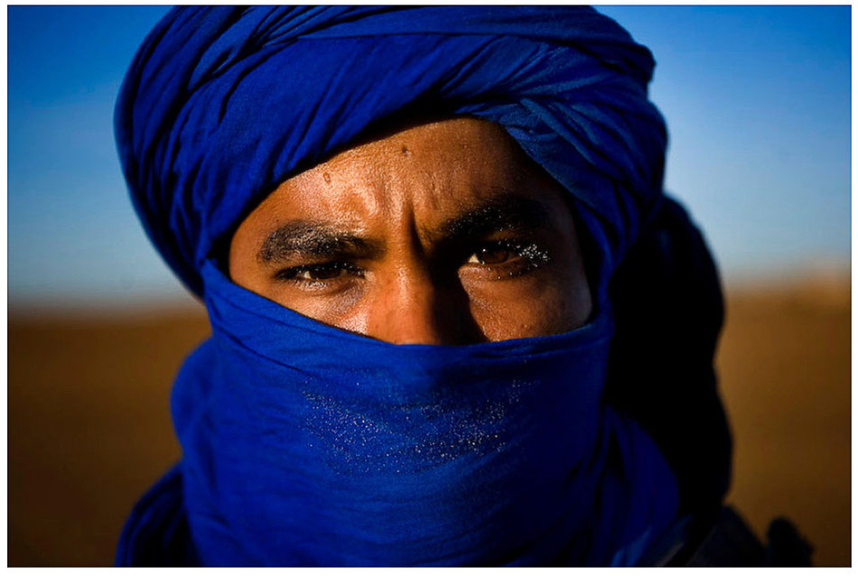 Tuareg. Sahara desert.