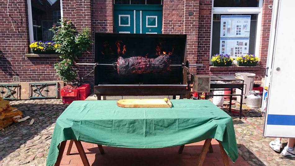 Wegzehrung in Bleckede.