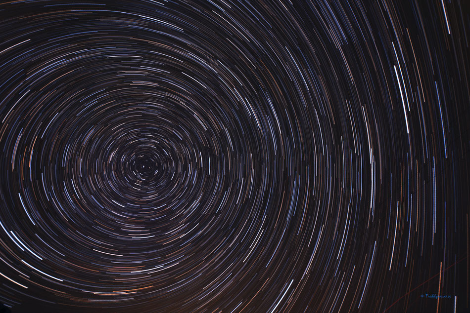 Star Trails , estrella Polar