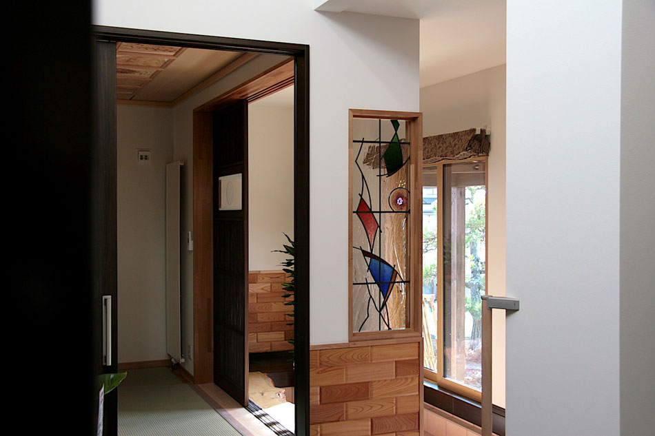 ステンドグラスパネルロンデルモザイク(1465)