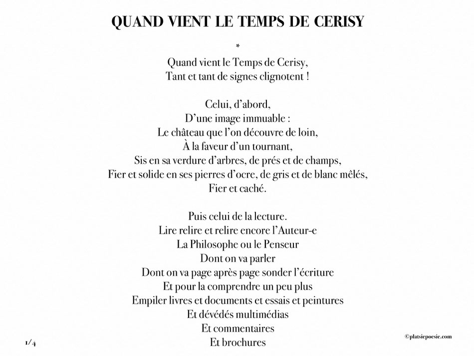 Chapitre 23 - Qd-vient-le-temps-1/4- Qd vient le temps …… Et brochures -