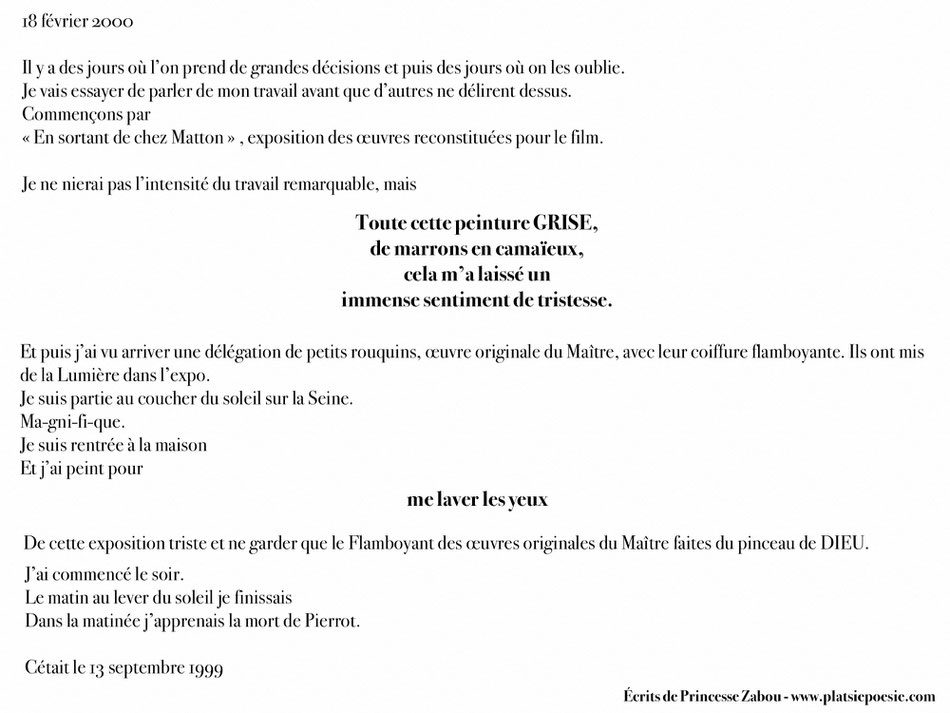 Chapitre 25 - Le 18 février 2000