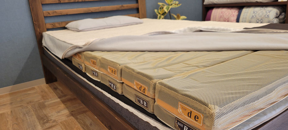 フレームはオーダーメイド マットはNsleep フレームはオーダーメイド