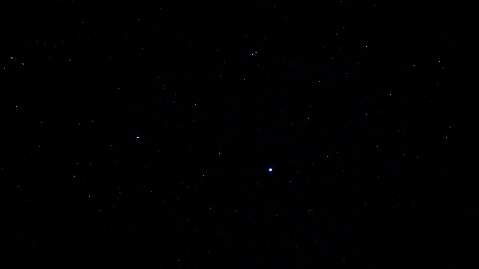 Sterne, Mond,