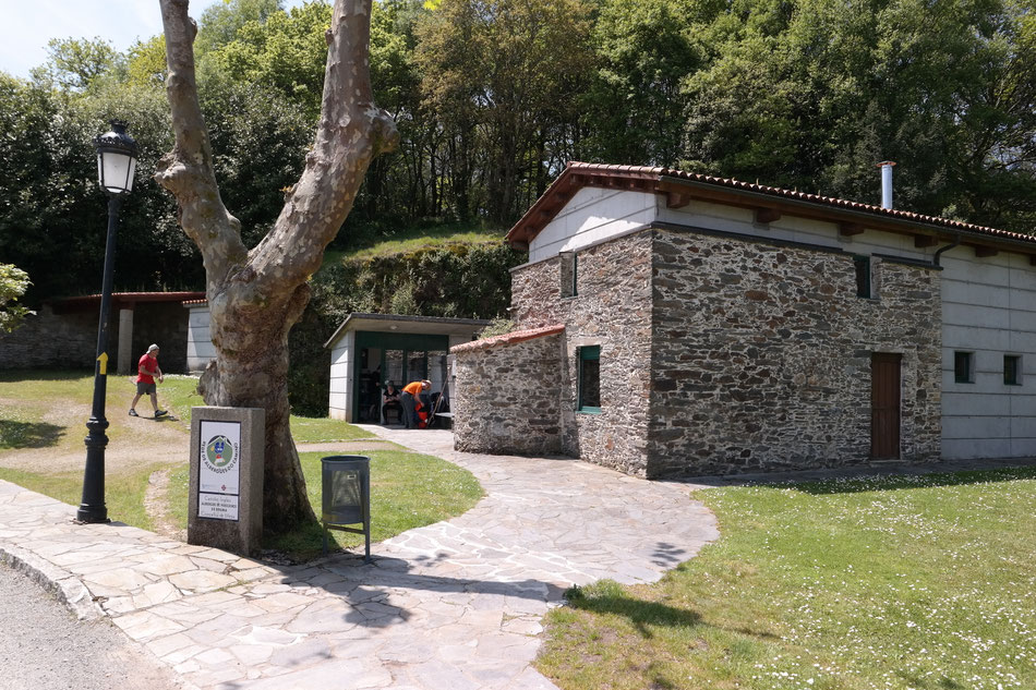 Schöne Albergue in Bruma