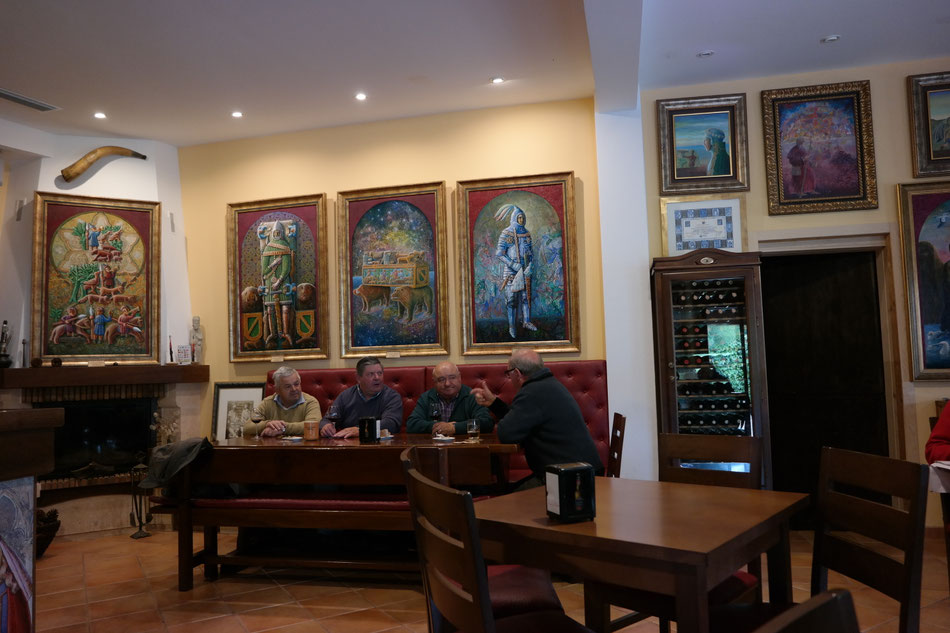 Stammtisch in Galerie-Kneipe
