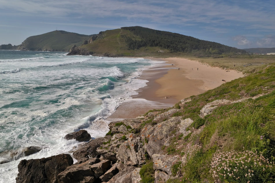 Praia Mar de Fora in Finisterre