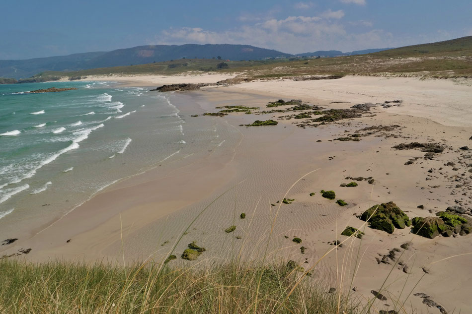 Ein einsamer Strand bei Cabo Prior