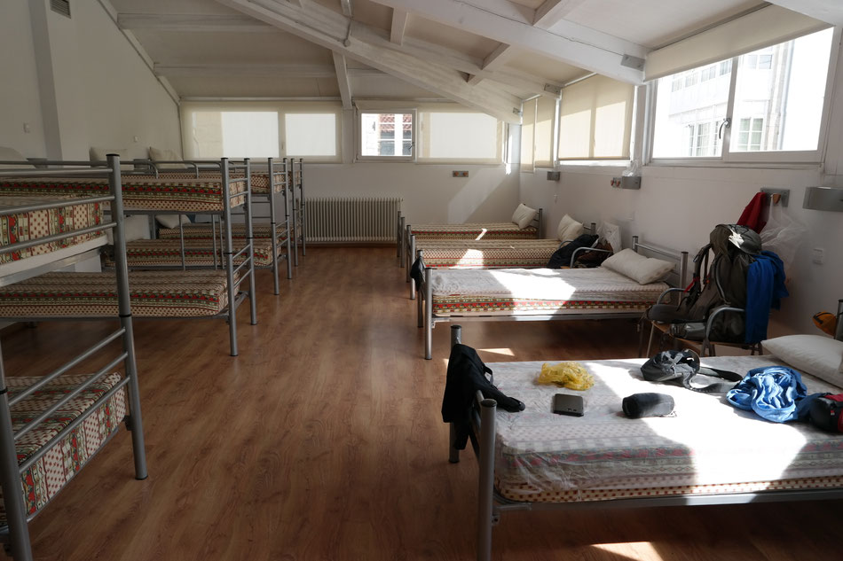 Albergue in Betanzos modern und sehr gut ausgestattet
