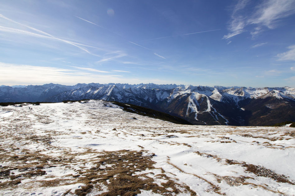 Blick vom Unnütz ins Karwendel