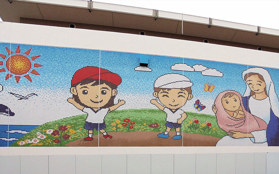 22.5ミリ角 - モザイクタイル・モザイクアート製造｜山周セラミック有限会社