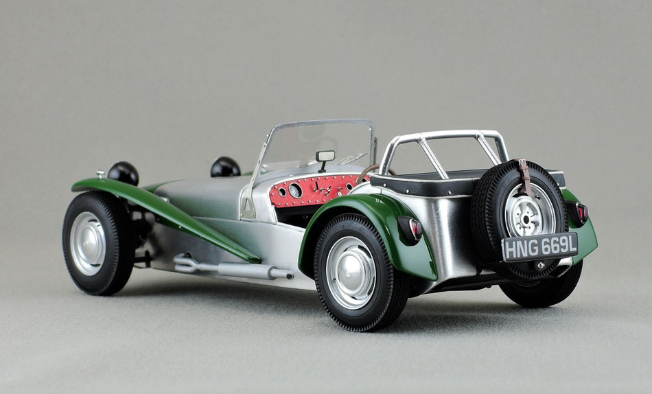 LOTUS SUPER7 完成作品画像 - 1/24に夢中!(模型転倒虫のカー LOTUS SUPER7 完成作品画像 - 1/24に夢中!(模型転倒虫のカー