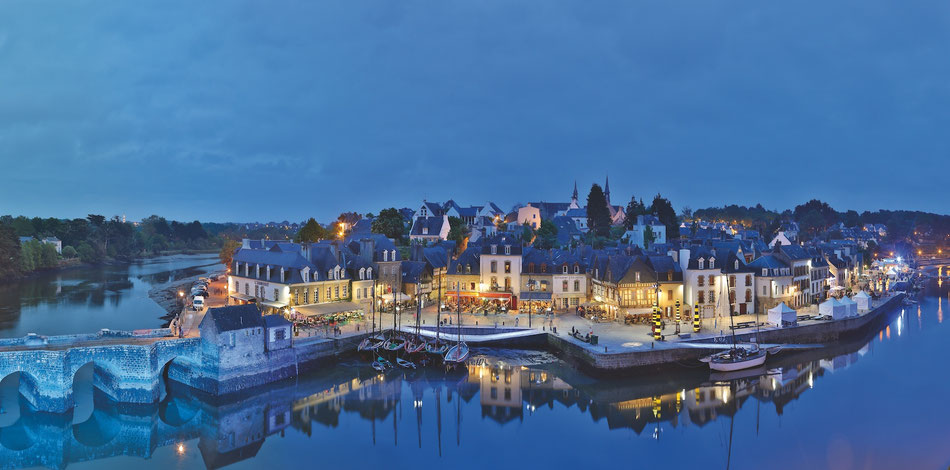 Joli petit port de Saint-Goustan à Auray