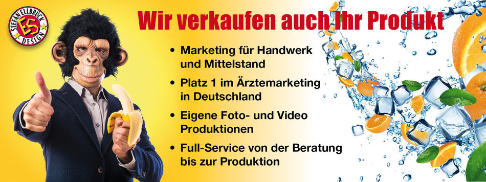 Marketing für Handwerk und Mittelstand. Platz 1 im Ärztemarketing in Deutschland. Eigene Foto- und Video-Produktionen. Full-Service von der Beratung bis zur Produktion.
