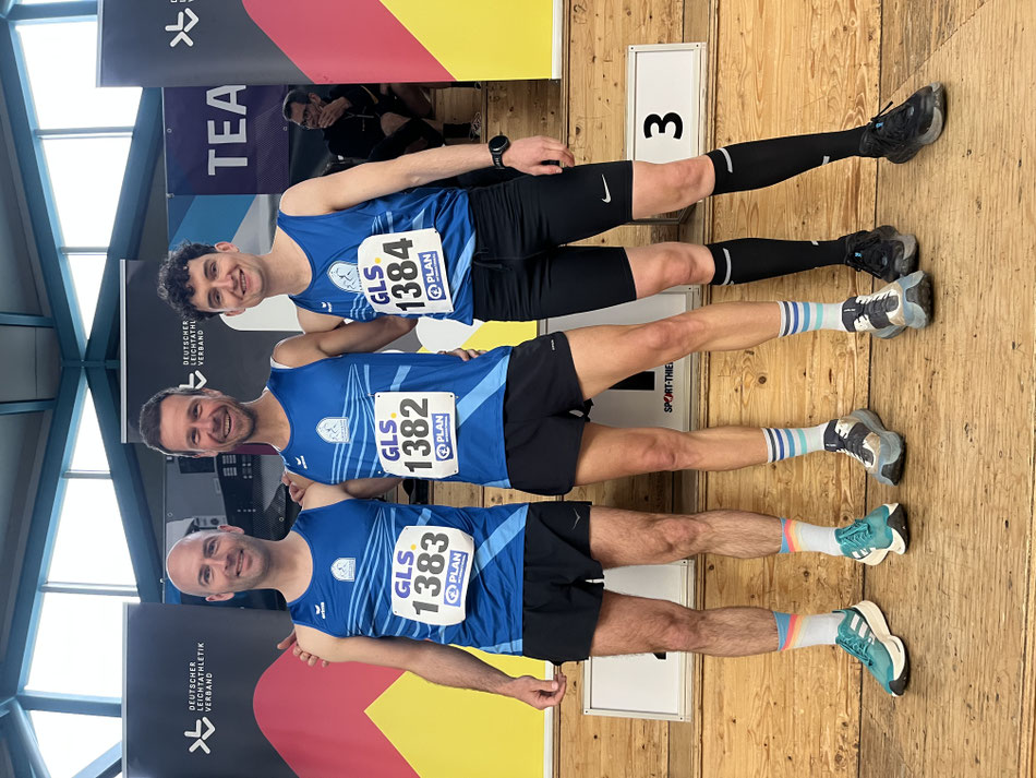 v. l. Daniel Höner, Nicolas Koch und Leon Bettenhausen