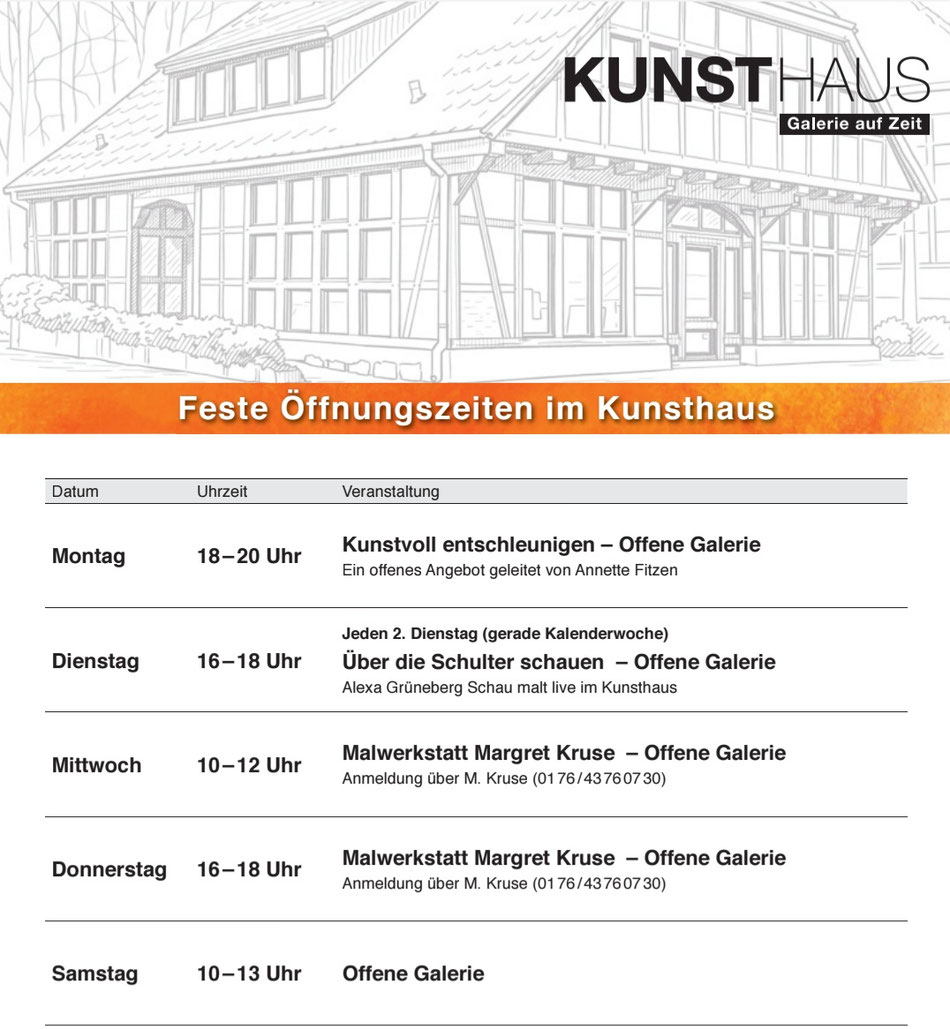 Kunst, Galerie, Workshop