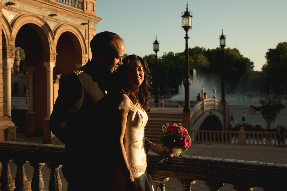 Fotografía de bodas en Tenerife, boda en Sevilla, fotos recién casados