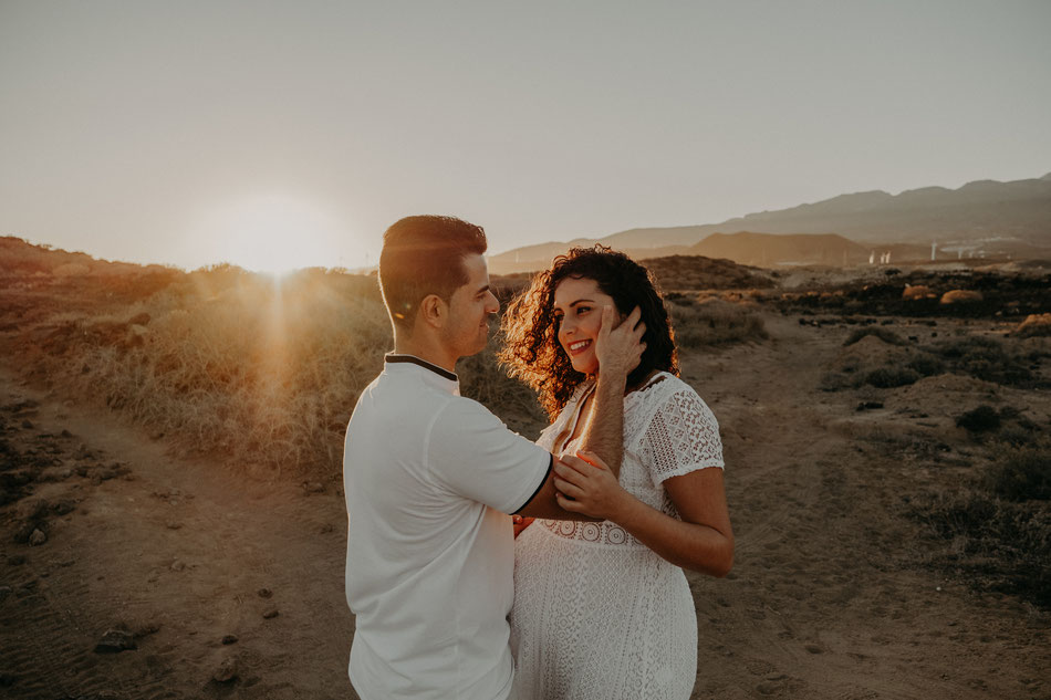 sesión de embarazo en Tenerife, fotógrafo de embarazo Tenerife