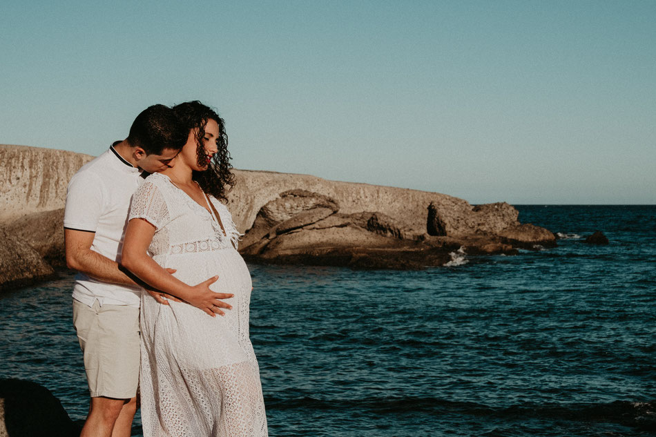 sesión de embarazo en Tenerife, fotógrafo de embarazo Tenerife