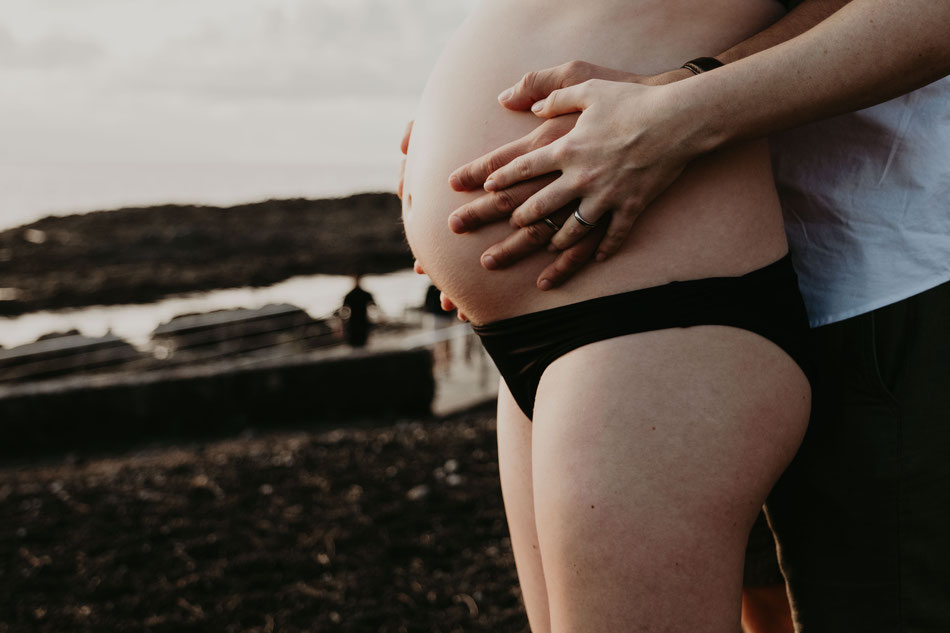 sesión de embarazo en Tenerife, sesión de embarazo en la playa, sesión de embarazada en Tenerife
