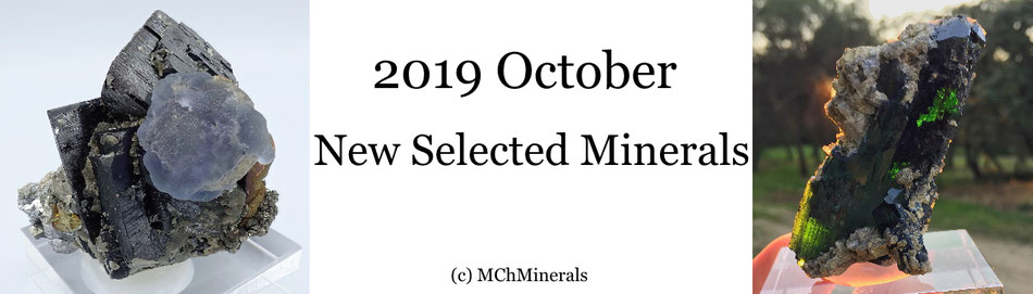 New minerals for sale