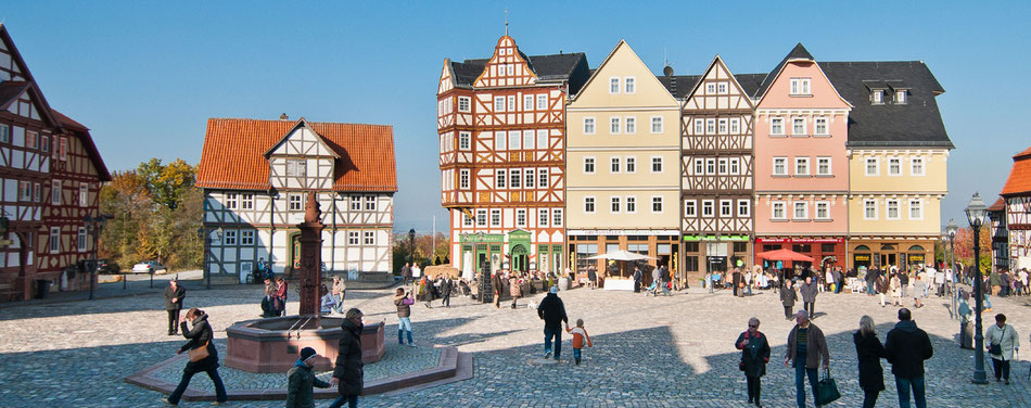 Die Stadt Gießen in Mittelhessen