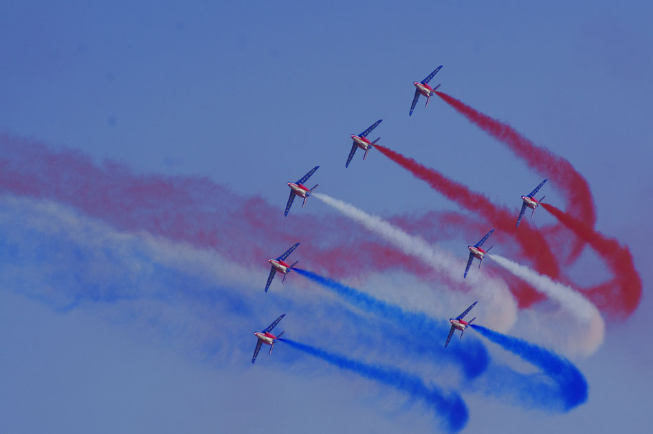 La patrouille de France à Avignon