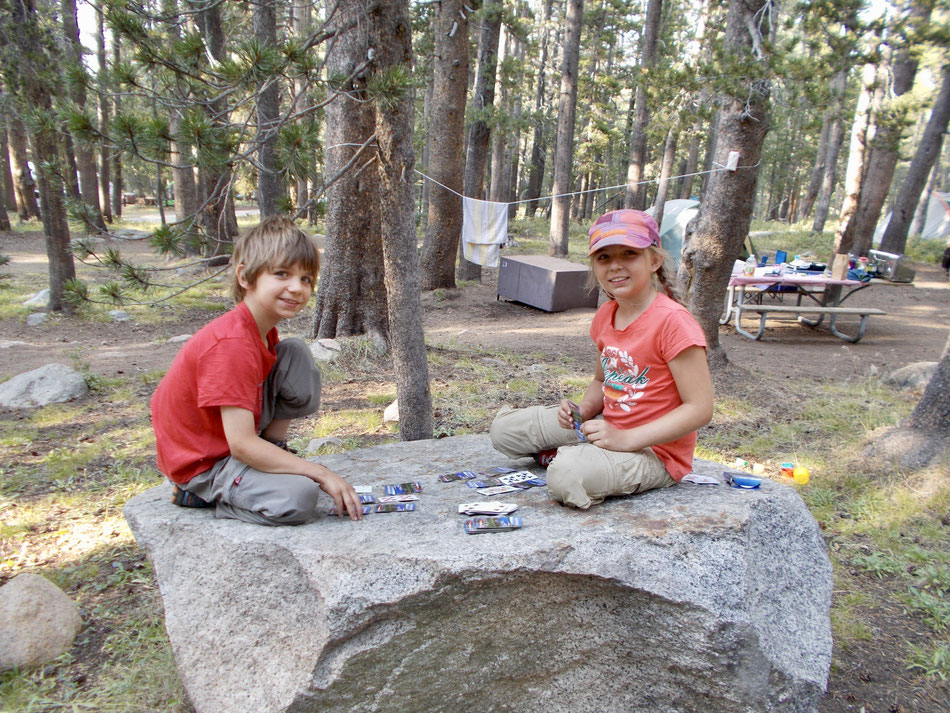 Wandern Yosemite mit Kinder