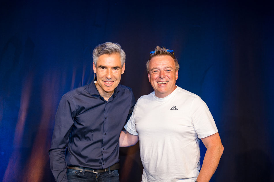 11. Internationaler Speaker Slam im Juni 2022: Frank Asmus und Matthias Berns, mein Dank geht an Dominik Pfau für die Aufnahme